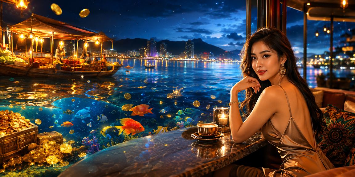 Khách hàng thưởng thức cà phê tại Nha Trang và tham gia cá cược