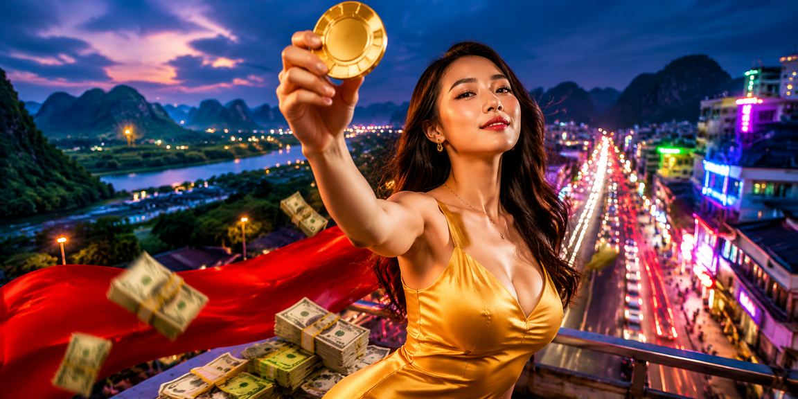 Nền tảng giải trí trực tuyến bảo mật tại Việt Nam với ánh đèn neon hiện đại